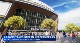 Chicago Bears stadium news: Arlington Heights fans cheer as 'megaprojects' bill passes Illinois House