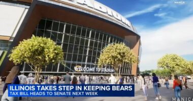 Chicago Bears stadium news: Arlington Heights fans cheer as 'megaprojects' bill passes Illinois House