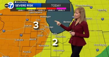 Chicago, IL weather forecast today: Severe storms possible with high winds, tornado risk