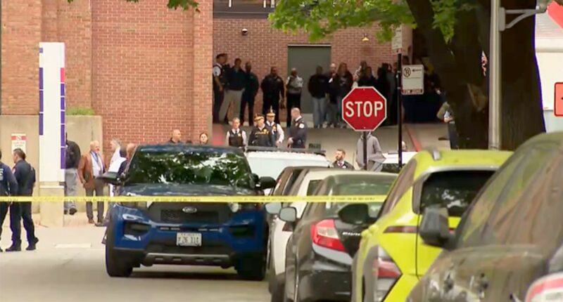 Chicago hospital shooting leaves 2 officers injured, 1 critically; suspect in custody: report