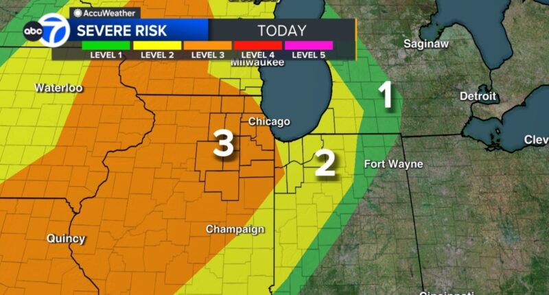 Chicago weather: Potentially severe storms forecast for Friday evening as residents along Des Plaines River prep for flooding