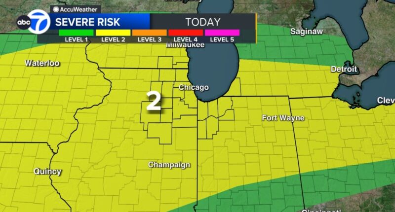 Chicago weather forecast: More rain, potentially strong storms Wednesday | Radar