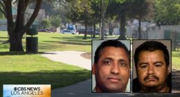 Children in schoolyard watched father get slaughtered by stranger after dropping his son off for class in 'random, unprovoked' stabbing attack: Police