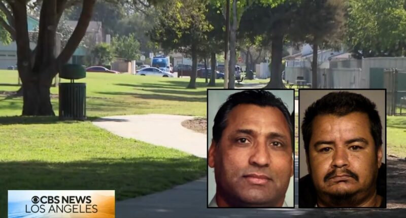 Children in schoolyard watched father get slaughtered by stranger after dropping his son off for class in 'random, unprovoked' stabbing attack: Police