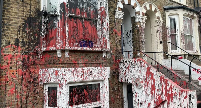 'Chinese gang turf wars' could be behind paint attacks on houses