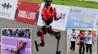 Chinese robot smashes human world record in half-marathon