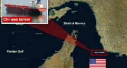 Chinese tanker's retreat from the Strait of Hormuz shows how Trump's blockade is working