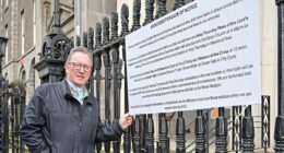 Church told to take down notices of their mass times from own railings
