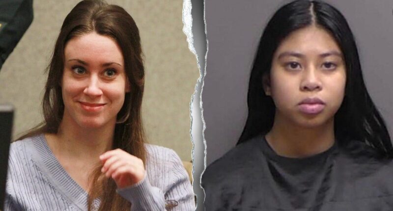 College student accused of letting newborn drown – police reveal phone photos of ‘hated mom’ Casey Anthony