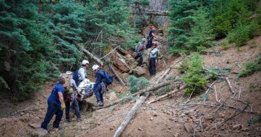 Colorado climber plunges 30 feet after gear 'failed' scaling mountainside, rescuers say