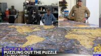 Colorado grandpa finishes world's largest jigsaw puzzle with 60K pieces 4 years after starting it