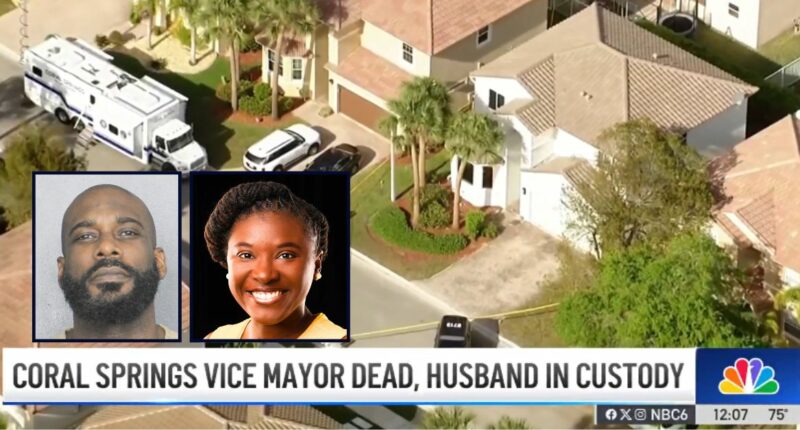'Couldn't take it anymore': Husband blasted vice-mayor wife with shotgun silenced by pillow and then went downstairs to sleep, cops say