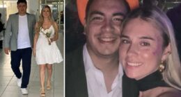 Couple found in final embrace after being killed on way home from wedding