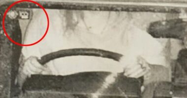 Tina was snapped with her seatbelt under her arm by an AI-based camera in WA.