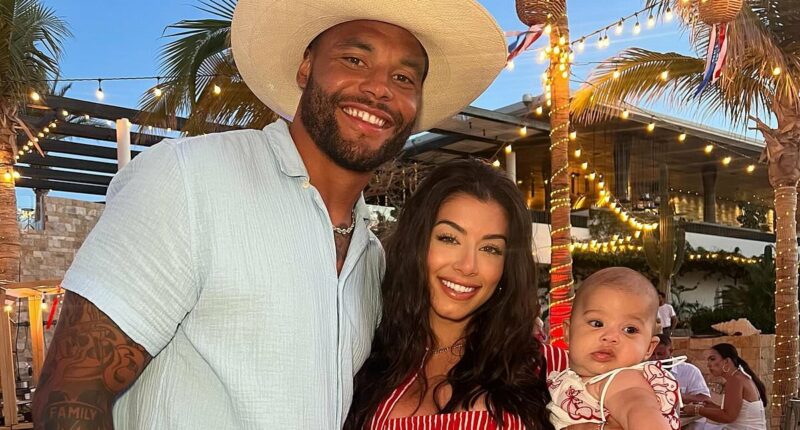 Cowboys star Dak Prescott 'confirms split from ex-fiancee'