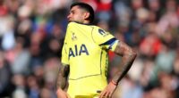 Cristian Romero is OUT for the season with knee ligament injury in huge blow to relegation-threatened Spurs - but crying captain could still make the World Cup with Argentina