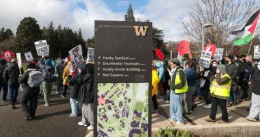 DOJ springs antisemitism review on blue state college after 'Lebanese resistance' fundraiser