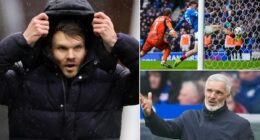 DON'T LOOK NOW: Danny Rohl watches Rangers hit the summit... but admits he'll be turning off when title rivals Hearts and Celtic are in action