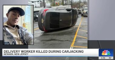 Dad working as delivery driver killed after holding onto his car while a teenager tried to steal it: Police