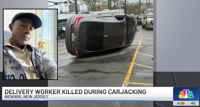 Dad working as delivery driver killed after holding onto his car while a teenager tried to steal it: Police