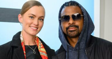 David Haye's girlfriend Sian Osborne hits back at 'ugly bird' comment
