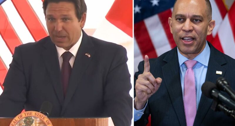 DeSantis says he's taking up Jeffries' invitation to 'F around and find out' on Florida redistricting effort