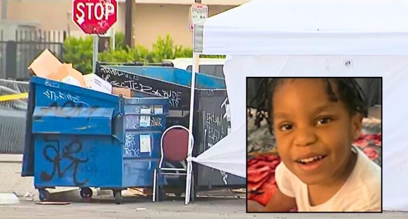 Dead 5-year-old put in dumpster wrapped in 'throw blanket'