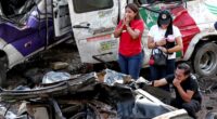 Death toll from Colombia bus bombing rises to 20 during wave of violence