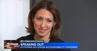 Deborah Witzburg sits down for interview before her last day as Chicago inspector general in Mayor Brandon Johnson administration