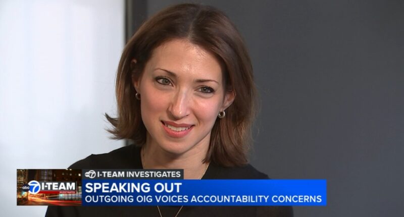 Deborah Witzburg sits down for interview before her last day as Chicago inspector general in Mayor Brandon Johnson administration