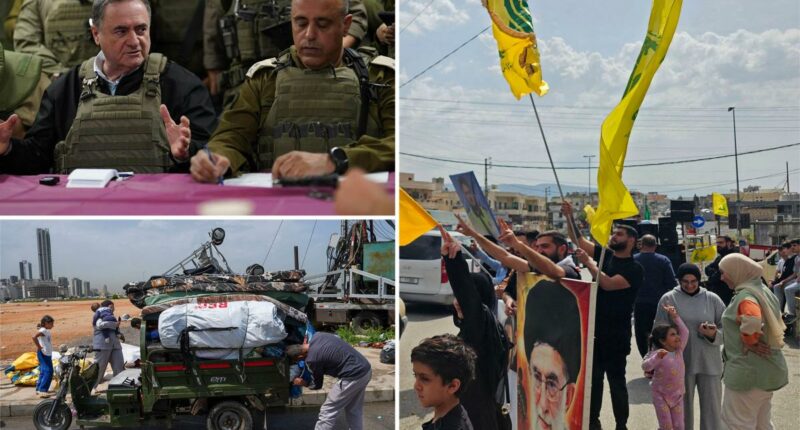 Defense Minister Katz says Israel remains committed to disarming Hezbollah despite 10-day ceasefire