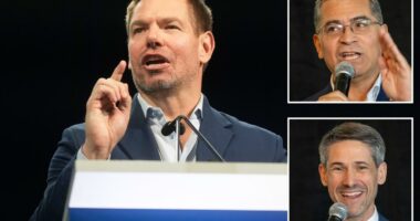 Dem candidates scrambling for Eric Swalwell's votes lean on family man image