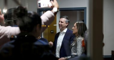 Dem lawmaker busted on camera slipping into bash with reality TV stars as Americans feel shutdown pain