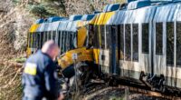 Denmark train collision injures 18 people