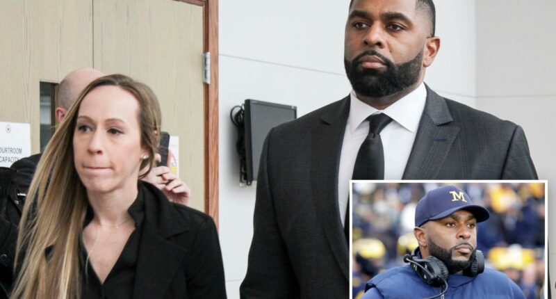 Disgraced ex-Michigan coach Sherrone Moore to learn if he's going to jail