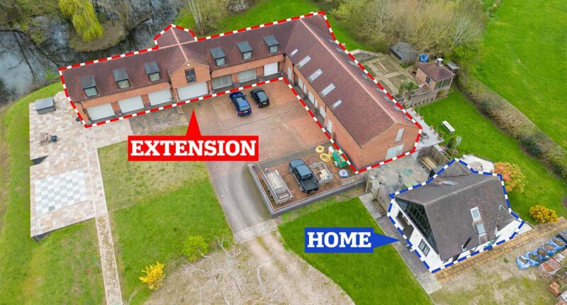 Doctor ordered to demolish 'mega-garage' FIVE times bigger than home