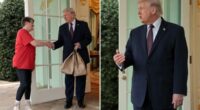 DoorDash grandma sidesteps Trump's question on whether men should play women's sports