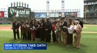 Dozens become US citizens at White Sox Rate Field: 'It's pretty amazing'