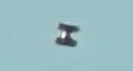 'Dumbbell-shaped' UFO spotted overCalifornia before vanishing