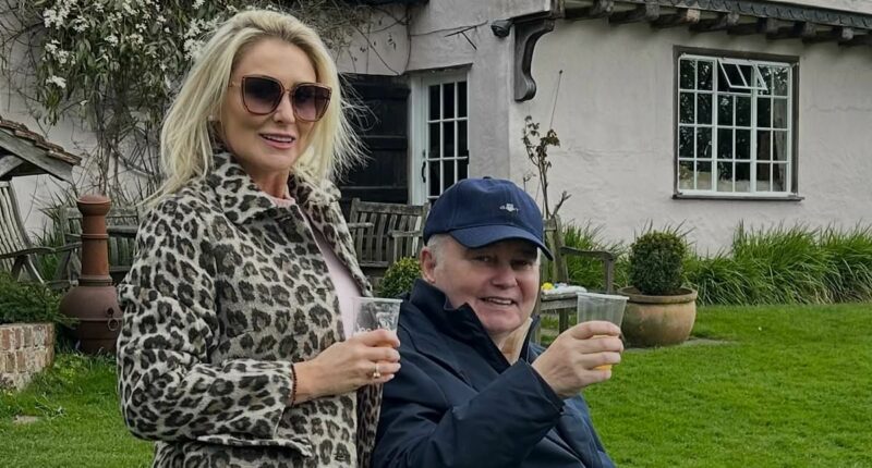 Eamonn Holmes, 66, seen laughing and smiling days before stroke