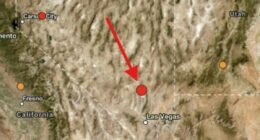 Earthquake swarm strikes near Area 51 sparking fears of secret testing