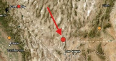 Earthquake swarm strikes near Area 51 sparking fears of secret testing