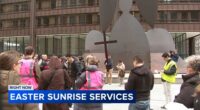 Easter Sunday services, Chicago: Daley Plaza hosts Sunrise Service; Fourth Presbyterian Church to worship Catholic holiday
