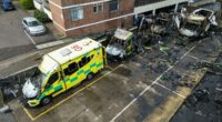 Eight arrested by counter-terror police over London arson attacks
