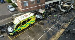 Eight arrested by counter-terror police over London arson attacks