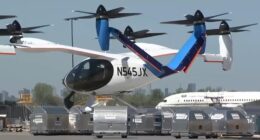 Electric air cabs take flight in New York City with new technology from Joby Aviation tested at JFK Airport