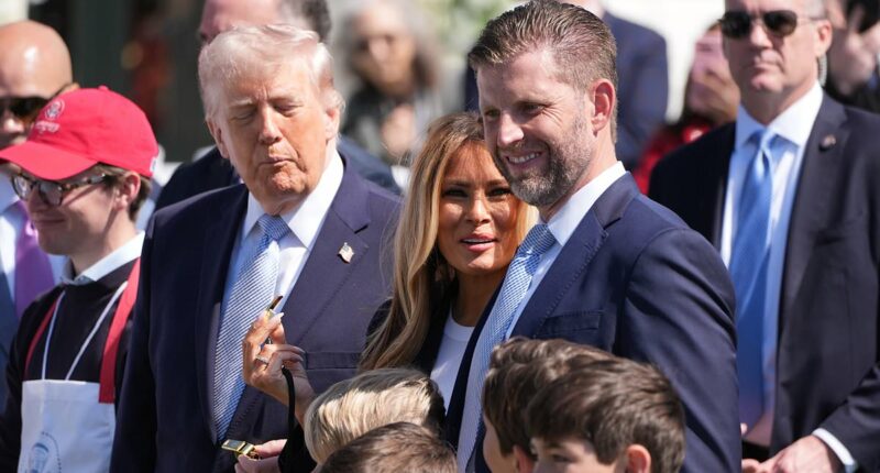 Eric Trump reveals Trump library will include exact ballroom replica to join 'sexiest buildings on Earth'