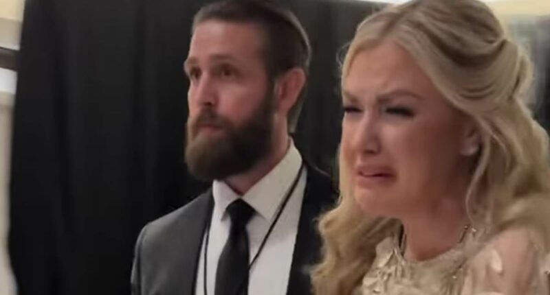 Erika Kirk immediately rushed out after shots fired at White House