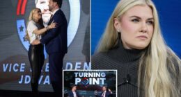 Erika Kirk pulls out of huge Turning Point USA event with JD Vance after receiving âvery serious threatsâ