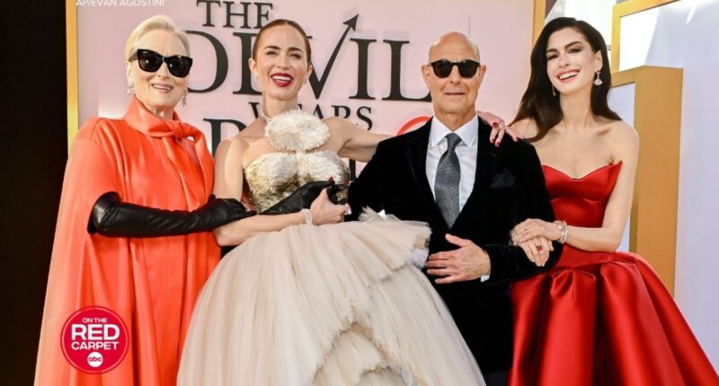Every look Anne Hathaway and Meryl Streep wore during the 'The Devil Wears Prada 2' press tour